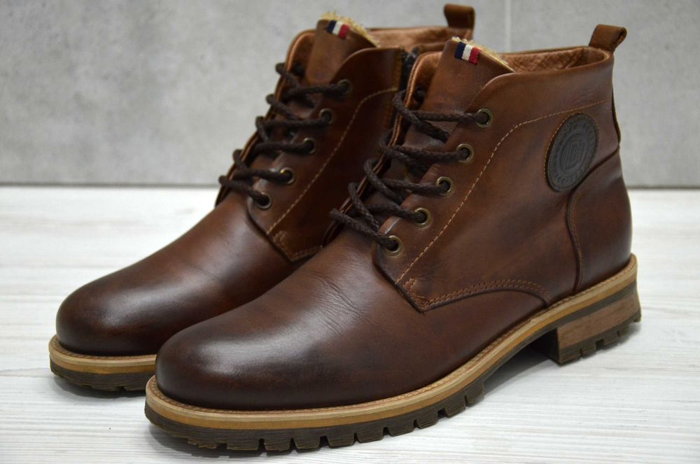 Hechter, оригінал теплі шкіряні черевики, ботинки