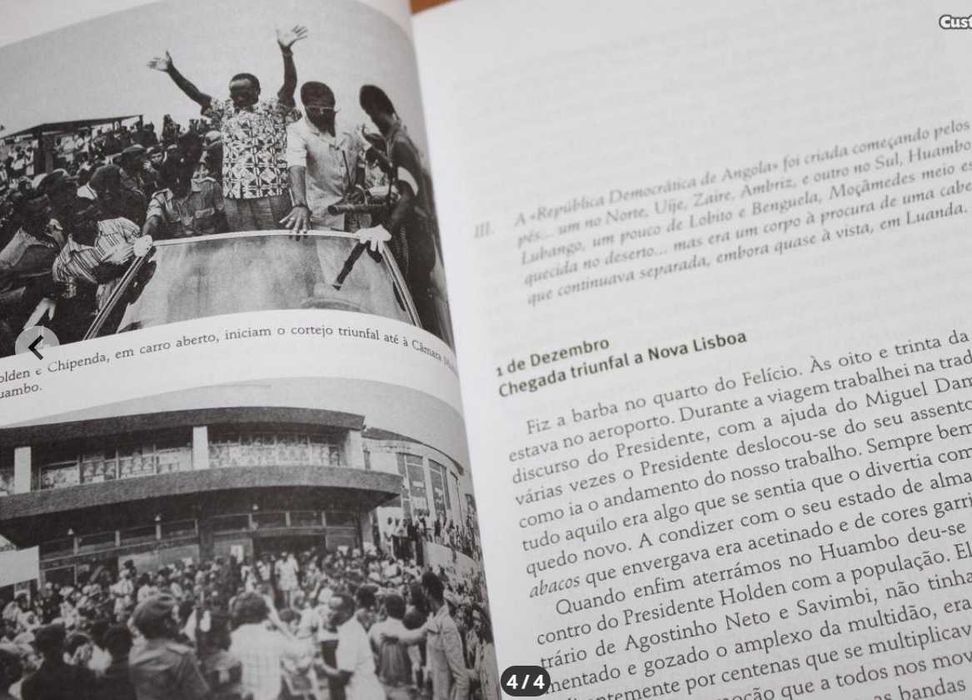 Os Meus Dias da Independência de Onofre dos Santos- RARO-