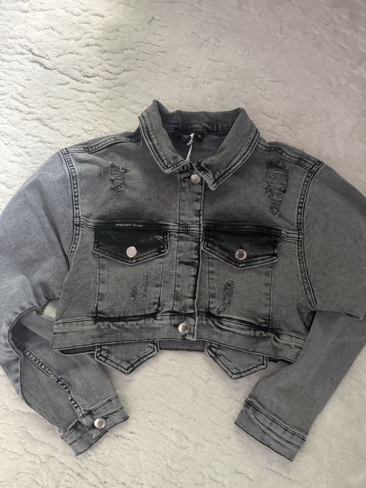 Kurtka jeans krotka