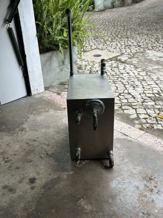 Deposito em inox NOVO