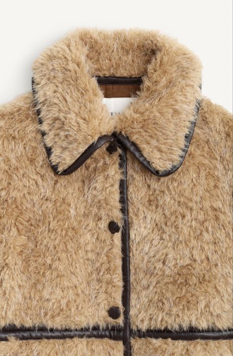 Пальто дублянка Zara Limited edition