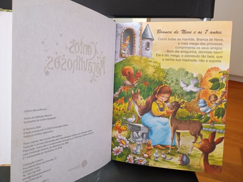 Livro" Contos maravilhosos"