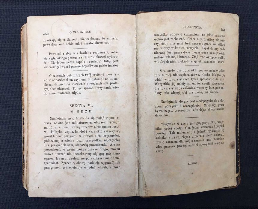 LATENA - Studya nad człowiekiem - 1867 - BERLIN - świetny stan