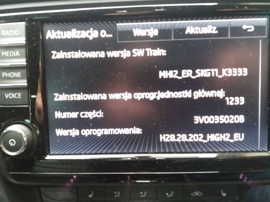 Odblokowanie uruchomienie Aktywacja app connect mirror link FullLink aplikacji Android Auto CarPlay Audi VW Skoda