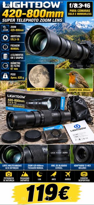 LightDow foto. Pro. 99€ Oportunidade