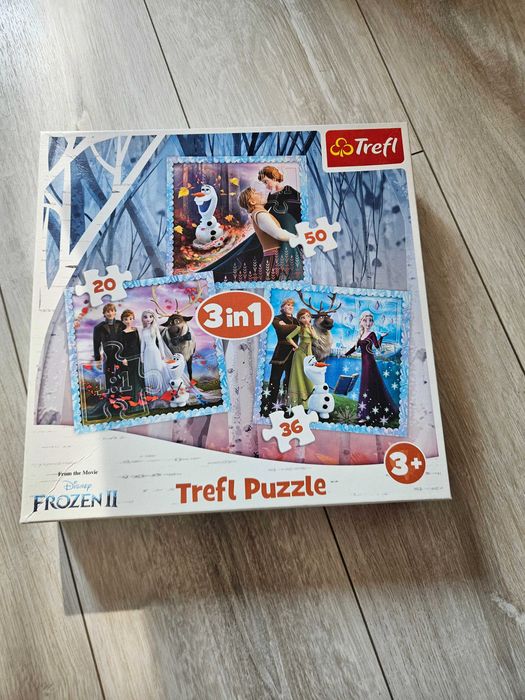 Puzzle 4 sztuki 3+