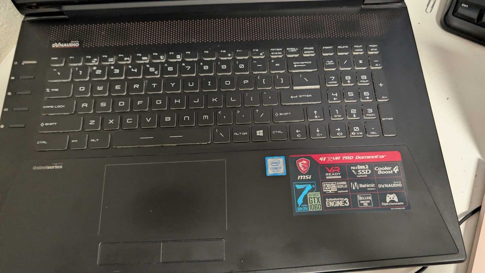 Laptop dla graczy MSI GT72VR Dominator