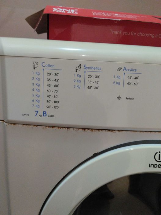 Máquina de secar roupa