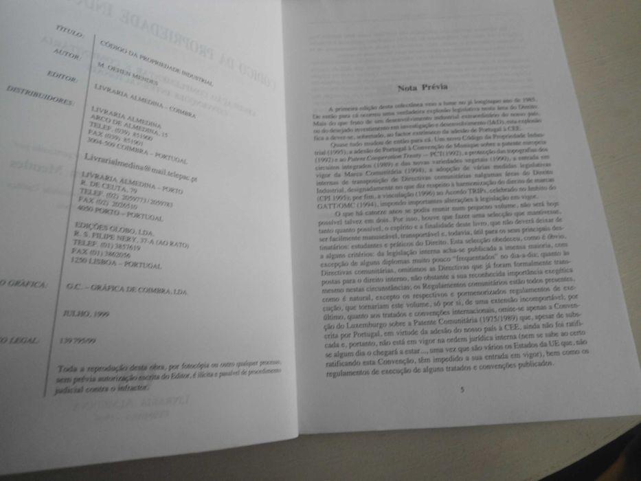 Código da Propriedade Industrial (1999)