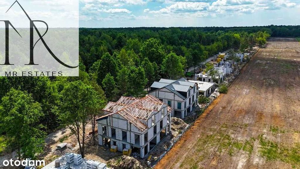Segment O4 (5 pokoi) w lesie z ogrodem - Sulejówek