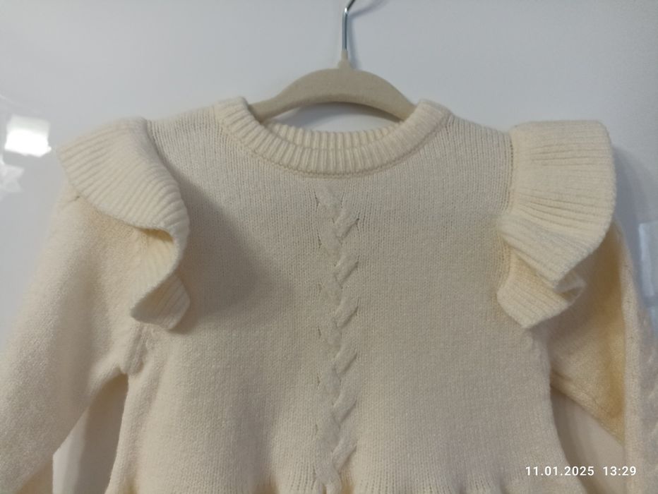 Sukienka niemowlęca sweterek 68/74 nowa