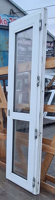 OKNA KacprzaK Okno Balkonowe 65X210 Używane PCV Lider Okna OLX