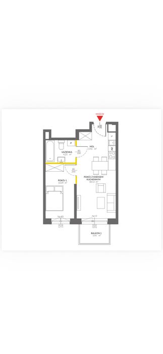 Apartment in Warszawa - View 3