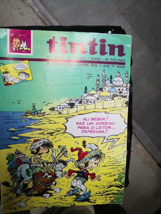 Banda desenhada Tintin