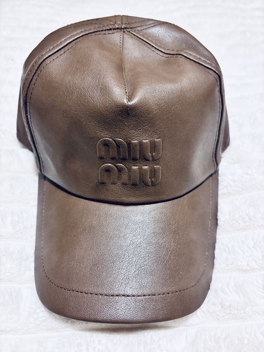 Czapka z daszkiem bejsbolówka logo MiuMiu