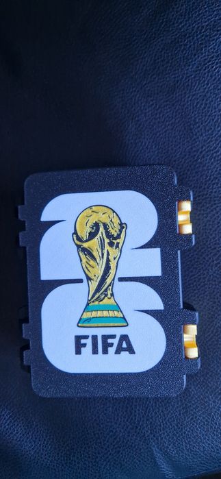 Caixa organizadora de cartas do  mundial