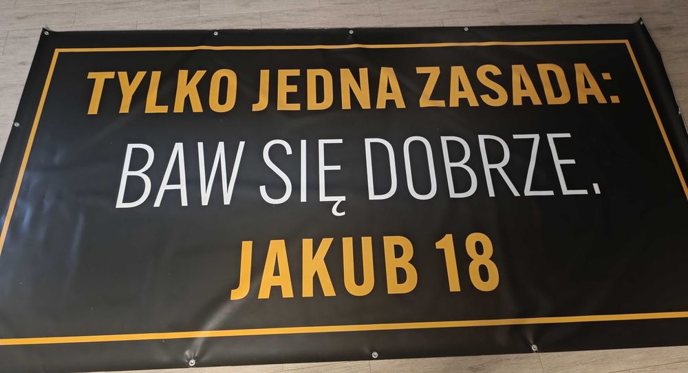 Extra Baner na 18 urodziny - Jakub