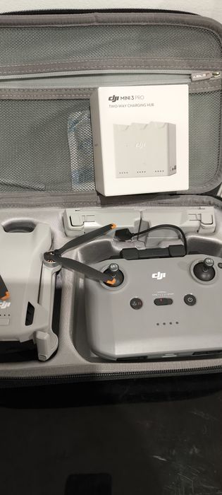 DJI mini 3 / 2 baterias Smart / hub carregamento