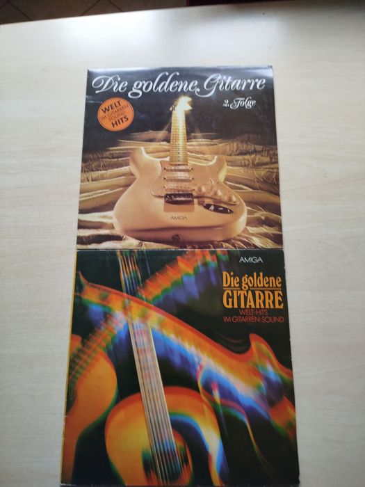 Die goldene Gitarre dwie płyty winylowe