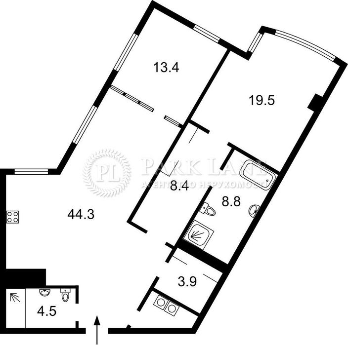 3-rooms apartment apartment by the address st. Bulvar Druzhby Narodov (area 107 m²) - Atlanta.ua - photo 24