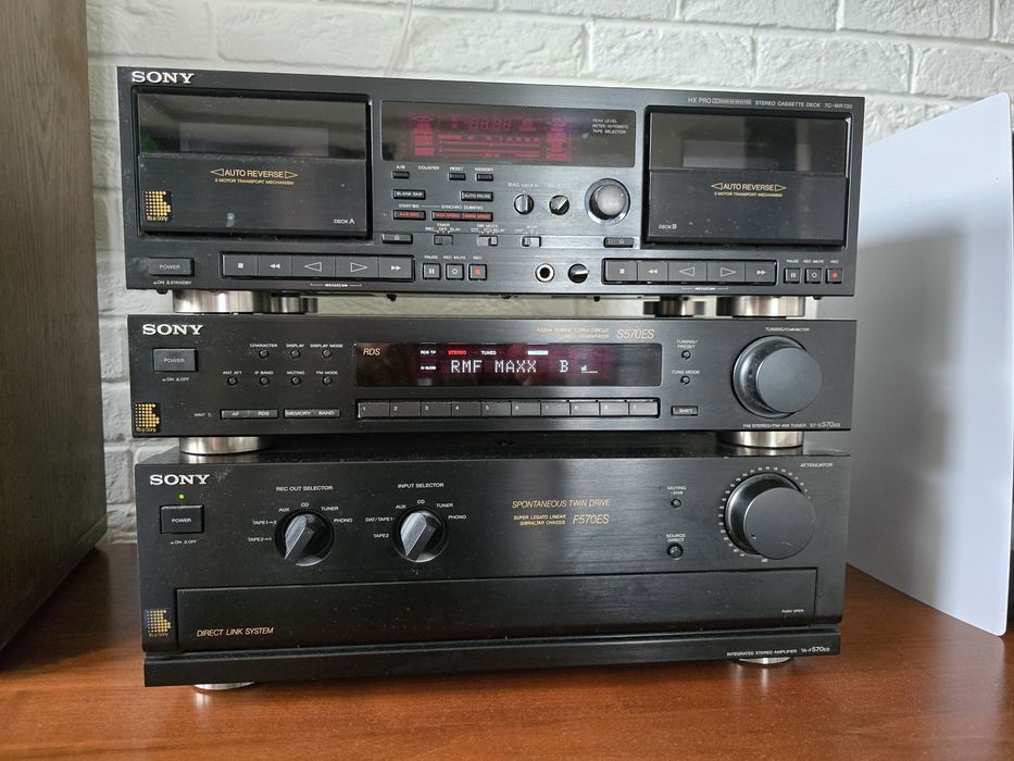 Wzmacniacz ES  Sony TA-F570ES Tuner Magnetofon