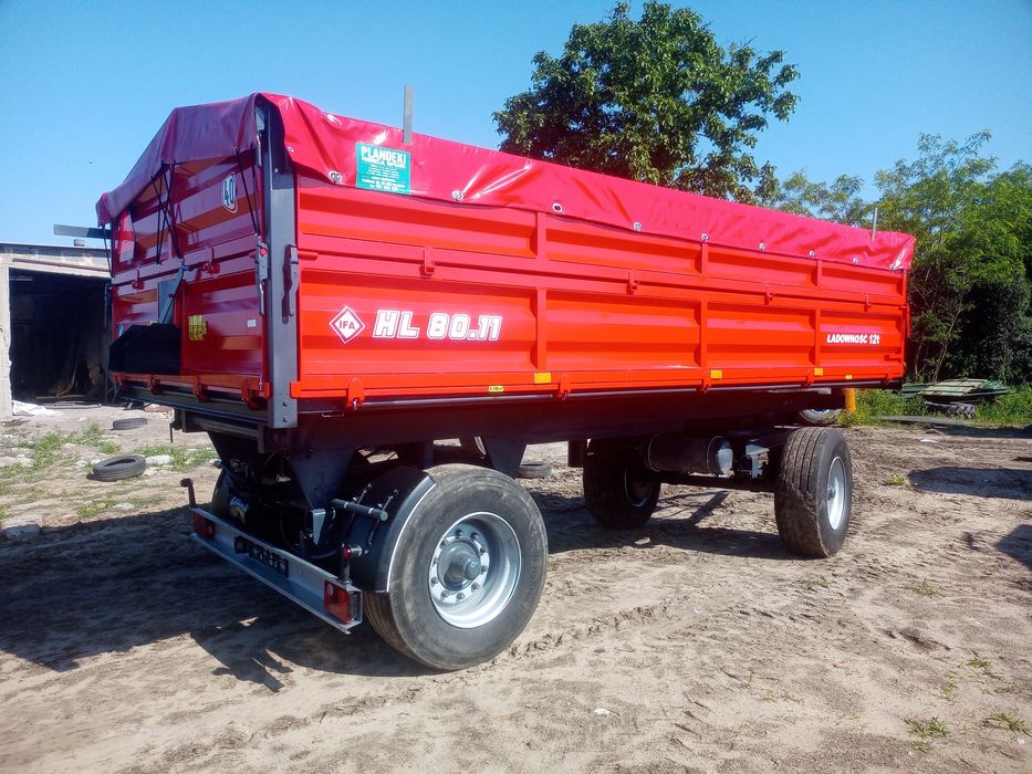Przyczepa rolnicza hl 8011