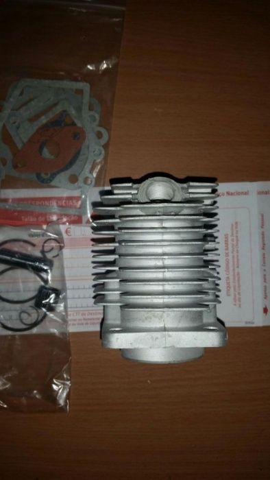 Kit cilindro e piston mini moto bike segmentos pecas minimoto