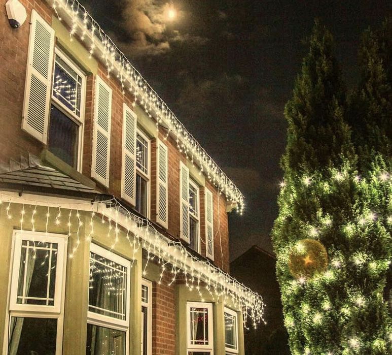 Sople lampki choinkowe zewnętrzne 500 LED