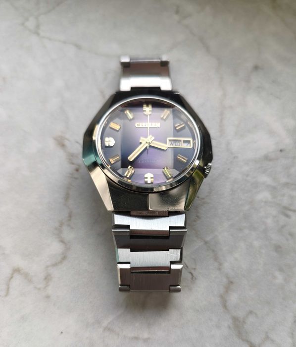 Citizen Leopard 7700 Hi Beat 28800 Automat Zegarek 70 lata Vintage