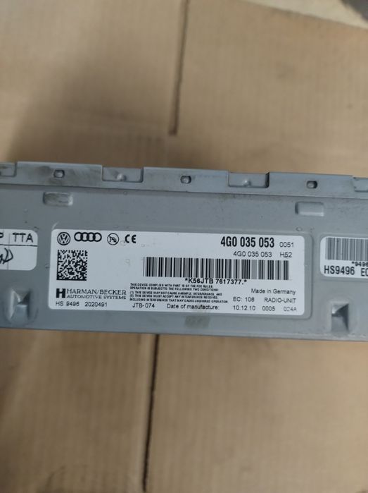 Moduł tuner radia czytnik MMI Audi Q5 8R