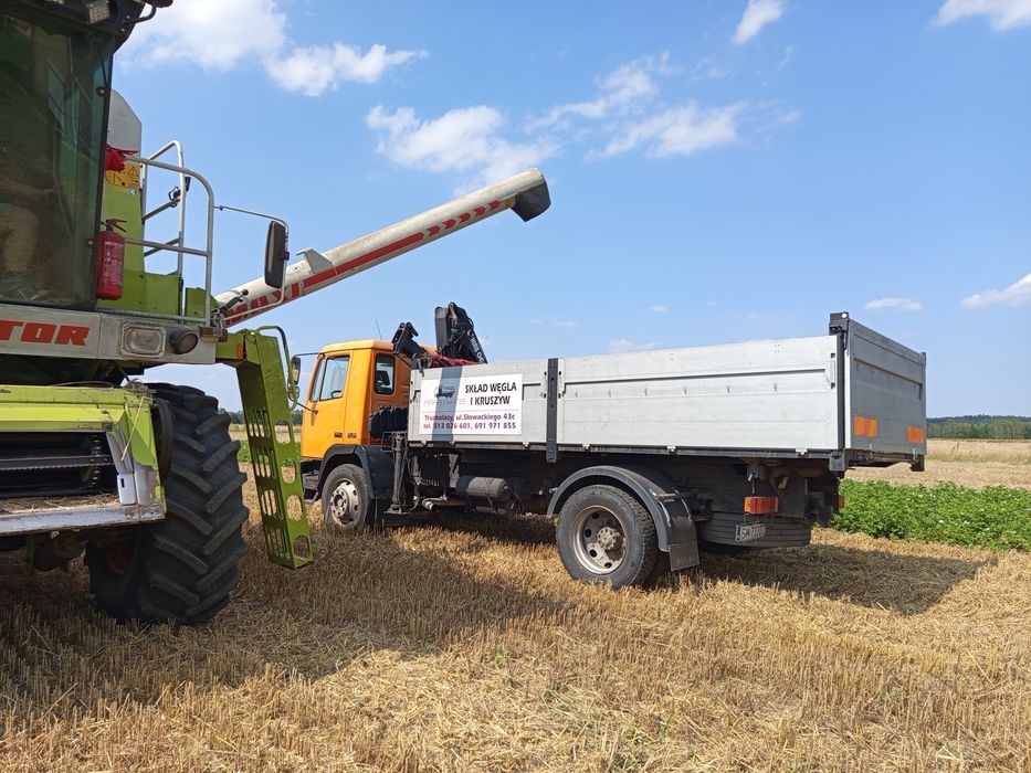 Usługi transportowe wywrotki 1-27ton