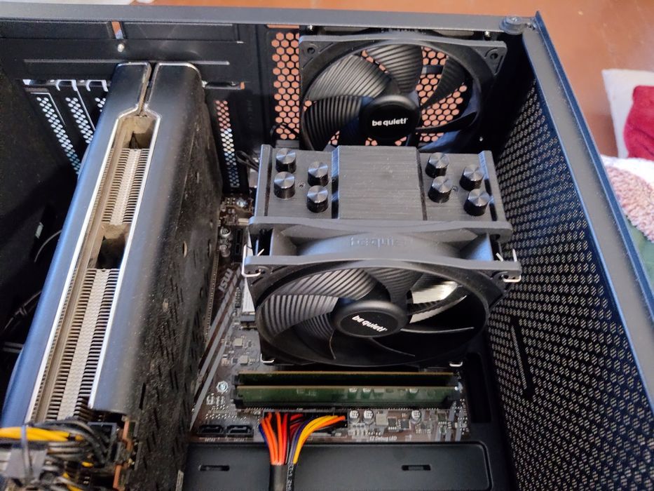 ПК для игр и работы Ryzen 5 5500,16ram,8gb video gddr6,m2 120,hdd500,бж 700w