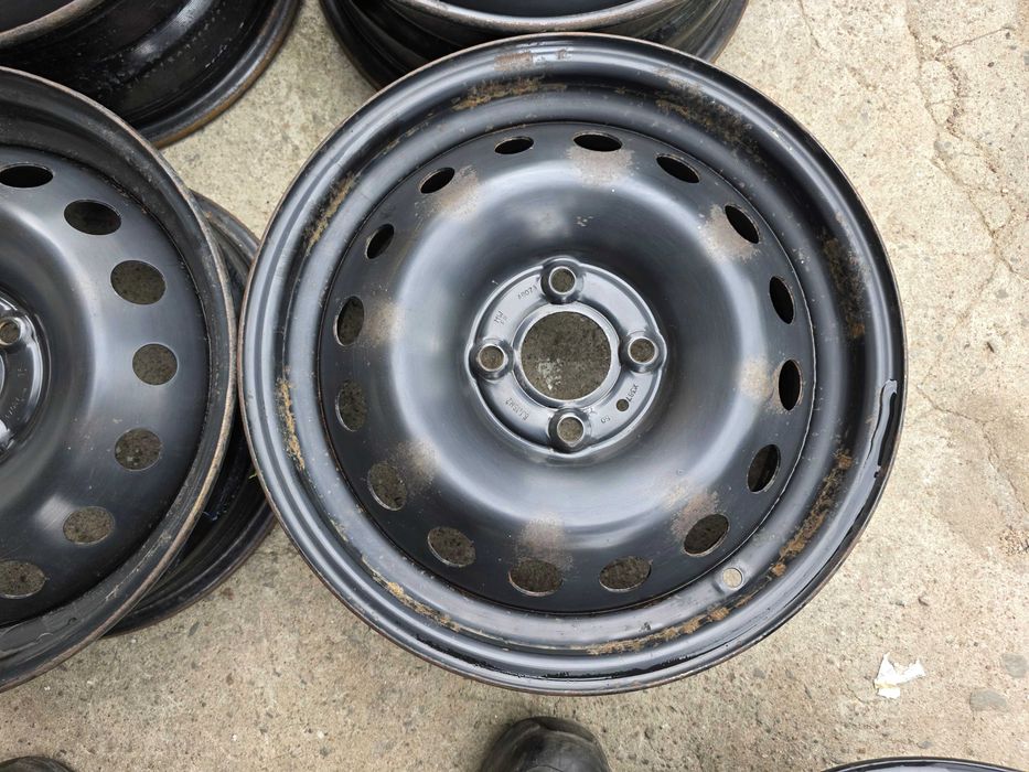 Oryginalne felgi stalowe RENAULT CLIO III 15" 4x100 6J ET 50 NISSAN MICRA