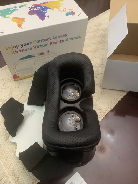 Oculos de realidade virtual de smathphone.