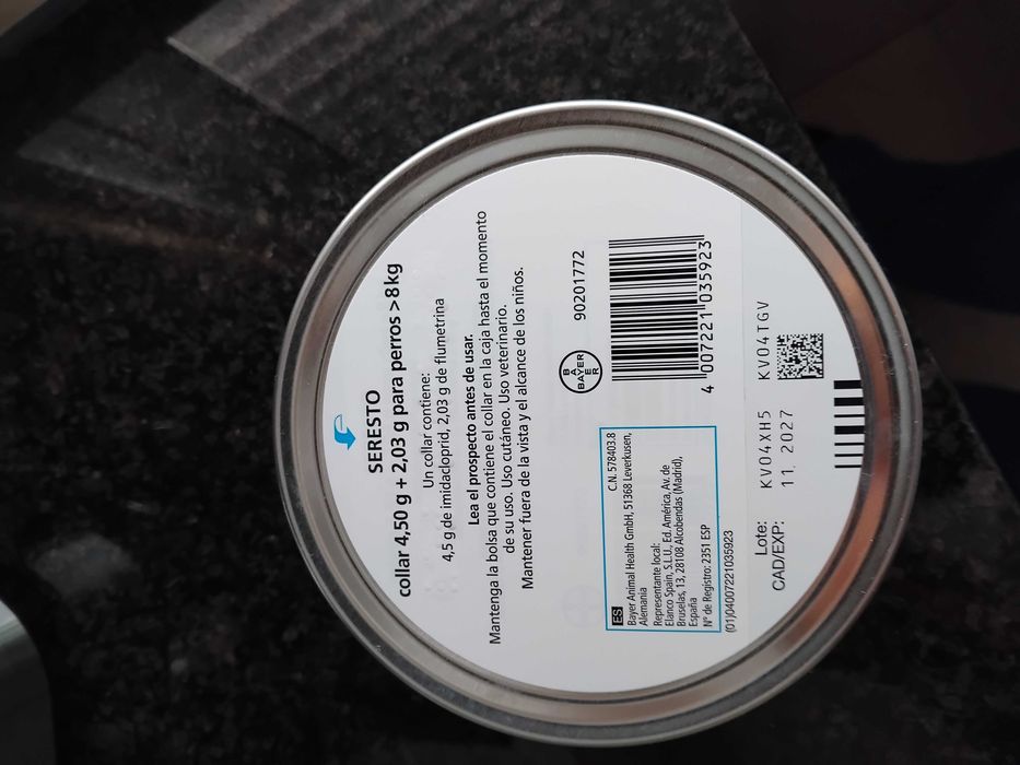 Seresto para cão +8kg