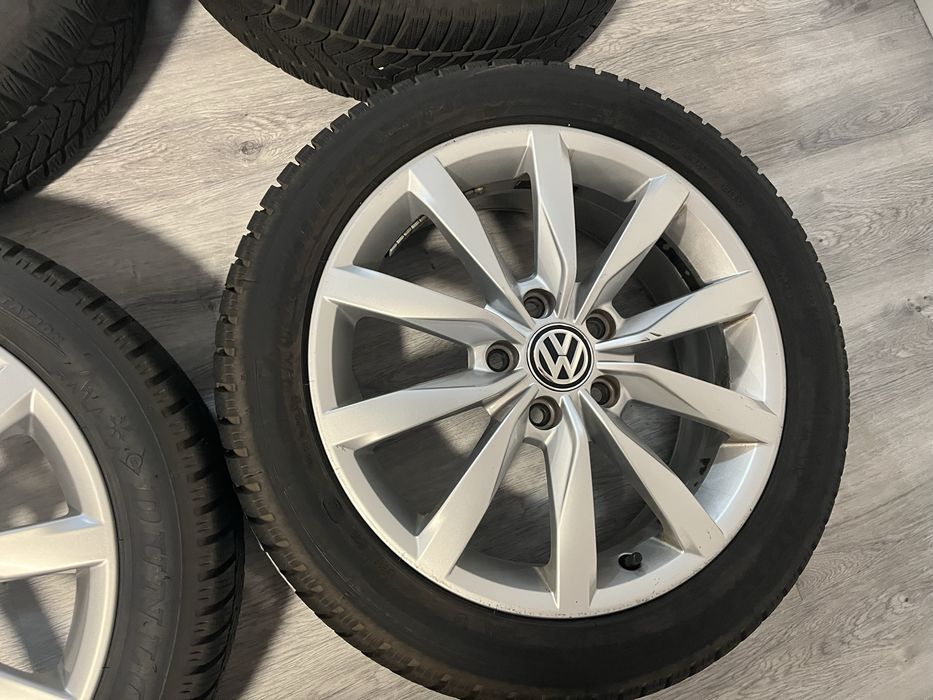 Jantes origibais vw golf 7 com pneus novos