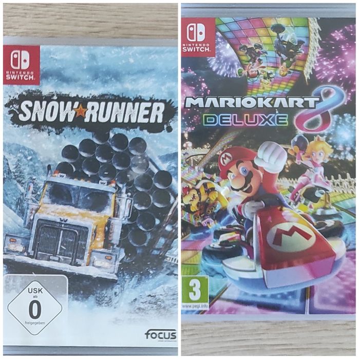 Gry Nintendo Switch Mario Kart SnowRunner
