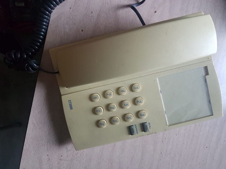 Telefone da década de 80, vintage