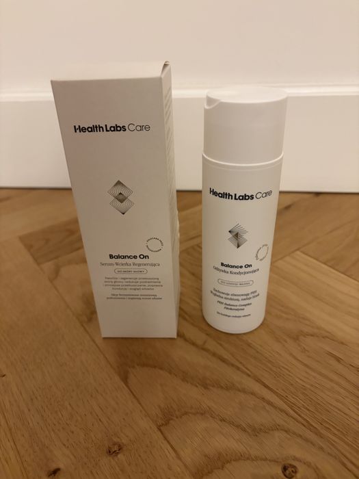 Zestaw  nowych kosmetyków Health Labs serum - wcierka + odżywka!