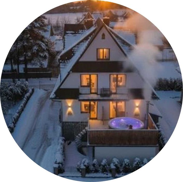 Domek na 20 osób  na wyłączność jacuzzi & sauna Willa na imprezę + Cat