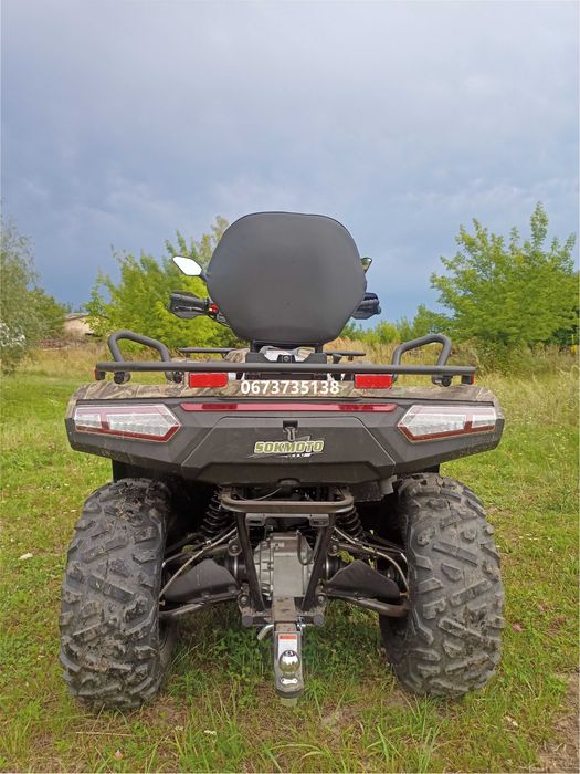 КВАДРОЦИКЛ SokMoto RAPTOR 450L EPS Третья Генерация Електропідсилювач