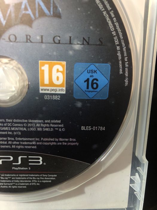 Batman Orgins PL  Batman Collection PS3 PL PlayStation 3