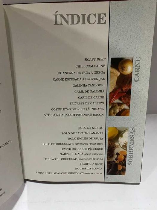 Livro de Culinária - Comer à Internacional