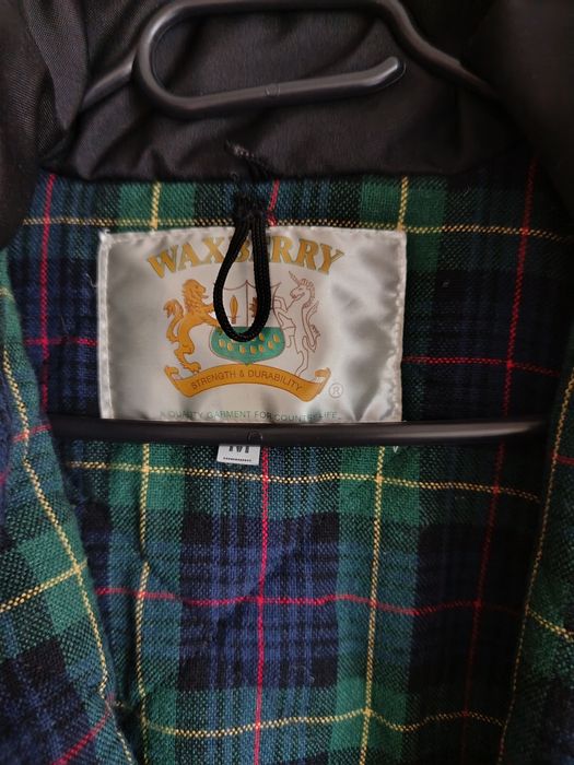 Kurtka bomberka vintage Wax Berry M