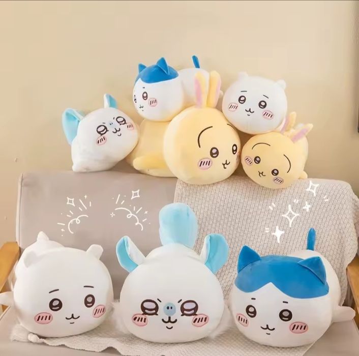 мягкие игрушки усаги чиикава момонга лежачии батон usagi momonga chiikawa