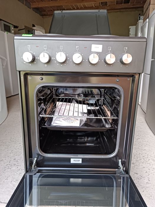 Плита електрична коричнева 50 см ширина нова