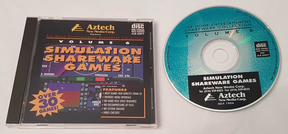 AZTECH 7 cd games