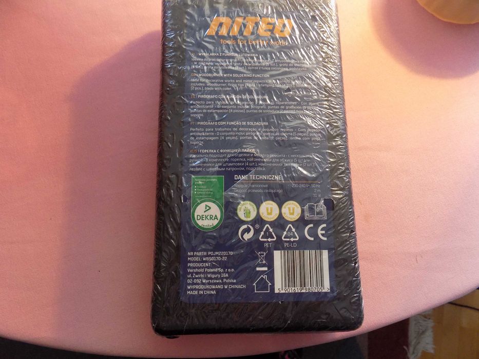 Profesjonalna wypalarka  z funkcją lutowania - Nowa. Niteo