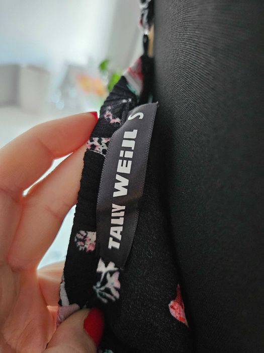 Kombinezon szerokie nogawki S wiskoza