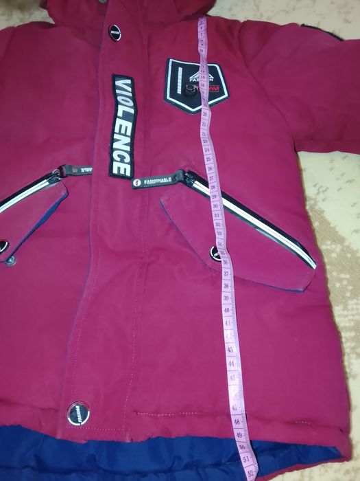 Зимова куртка для хлопчика розмір 104